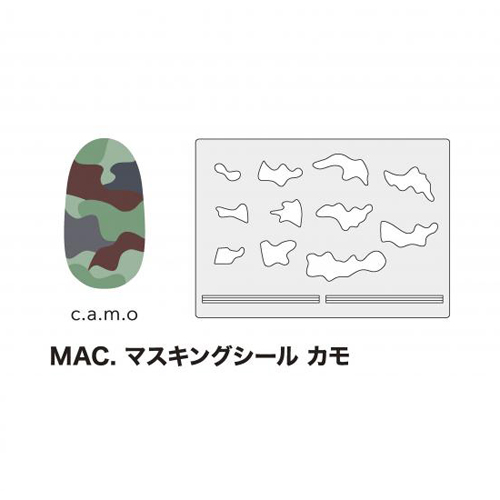 MAC. マスキングシール camo(カモ)