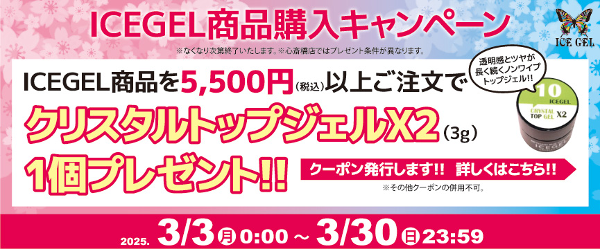 ICEGEL購入特典