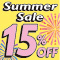 ライフビューティーネイルプロショップ サマーセール １５％ＯＦＦ
