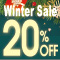Winter Sale ２０％ＯＦＦ