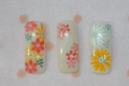 ②エアジェル体験(エアブラシを使って体験してみよう)