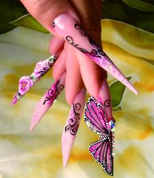 Fantasy Nails バタフライデザインスカルプチュアセミナー