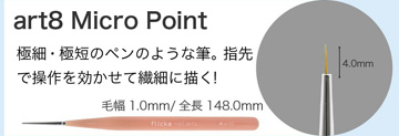 flicka nail arts art8 Micro Point