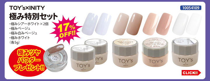 目玉商品 TOY&rsquo;s&times;INITY 極み特別セット＋プレゼント付