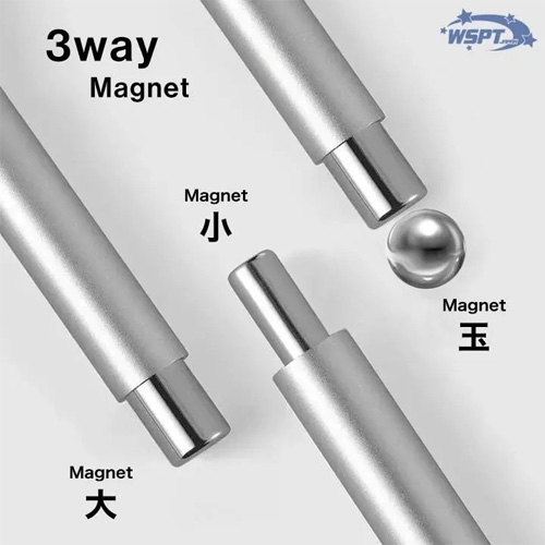 ボールマグネットスティック シルバー