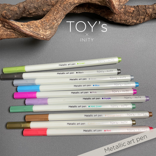 Toy S Inity メタリックアートペン 10色セット ライフビューティーネイルプロショップ