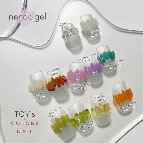 TOY's×INITY | nendo gel COLORS NAIL 9色セット | ライフビューティー 