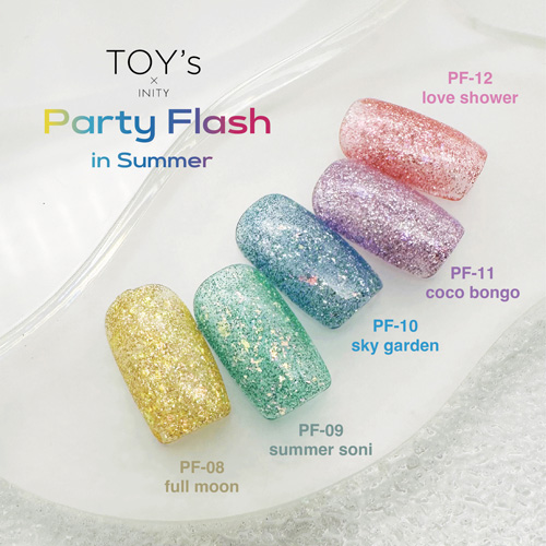 toy's×INITY Party Flash in Summer 5色セット