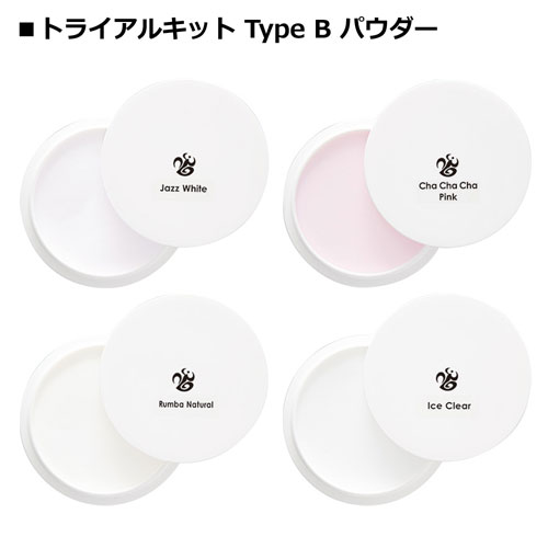 Nail De Dance トライアルキット Type B ライフビューティーネイルプロショップ