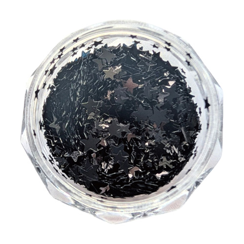 ホログラム 星 3種ミックス ブラック