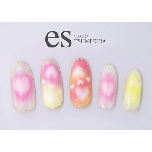 Tsumekira Es 逆チーク ハート ライフビューティーネイルプロショップ Tsumekira Es 逆チーク ハート ライフビューティーネイルプロショップ