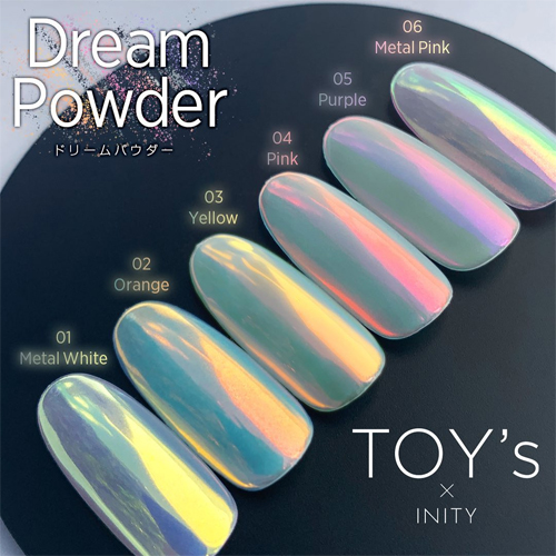 TOY's × INITY ドリームパウダー  2色セット　アイニティ　メタル