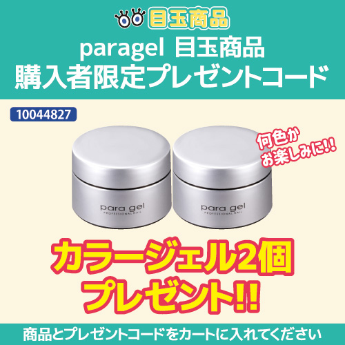 【目玉商品★購入特典】カラージェル2個 プレゼントコード