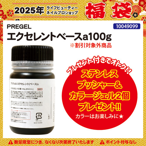 【2024福袋】エクセレントベースa100g＋プレゼント付