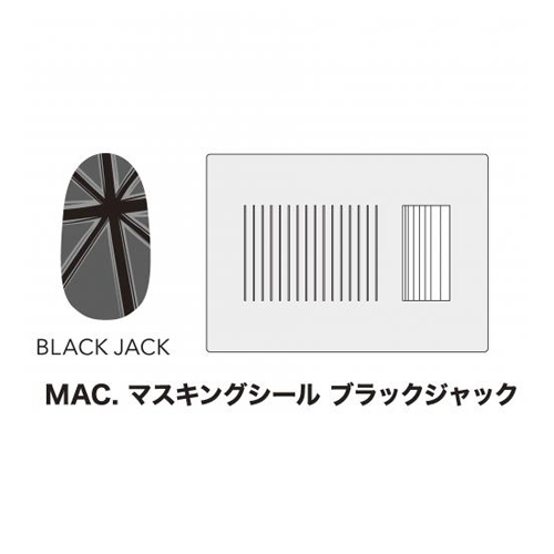 MAC. マスキングシール ブラックジャック