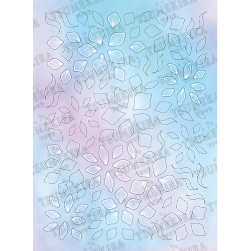 オーロラフィルムシール aurora flower