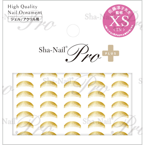 ミラーフレンチグラデーション Gold-IN-XS