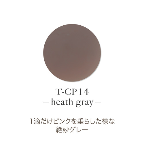 アクリルカラーパウダー T-CP14 ヒースグレイ 7g