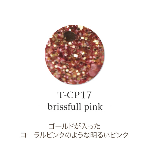 アクリルカラーパウダー T-CP17 ブリスフルピンク 7g