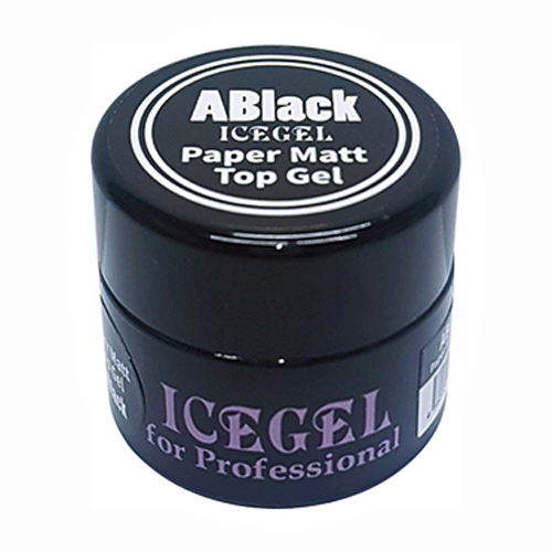 ICE GEL | ABLACK ペーパーマットトップジェル 3g | ライフビューティーネイルプロショップ