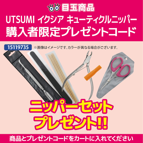【UTSUMI購入特典】ニッパーセット プレゼントコード