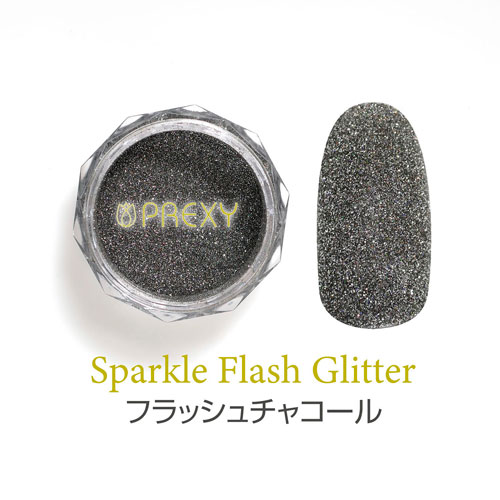 Pre Gel スパークルフラッシュグリッター フラッシュチャコール ライフビューティーネイルプロショップ Pre Gel スパークルフラッシュグリッター フラッシュチャコール ライフビューティーネイルプロショップ