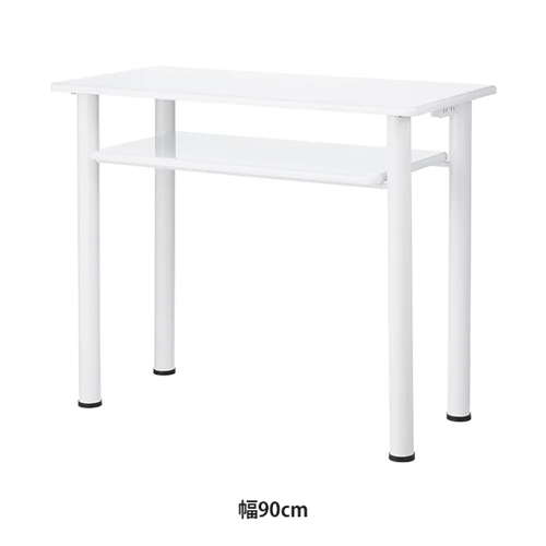 ネイルテーブル 幅90cm ホワイト