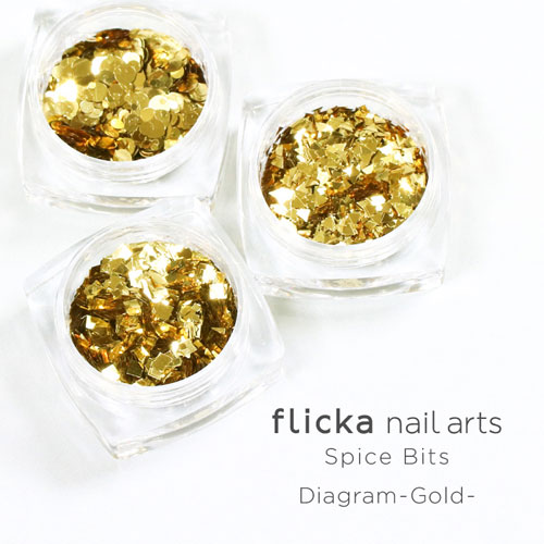 Spice Bits Diagram-Gold- 約1g