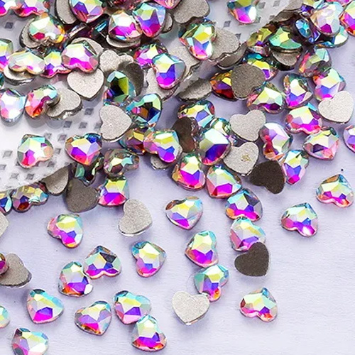 ハートストーン オーロラ 3mm 20P