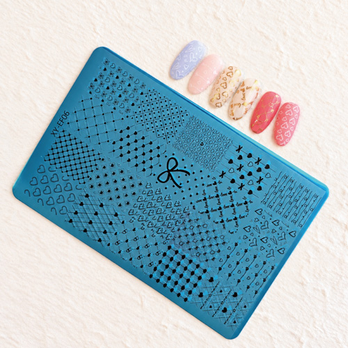 Kira Nail スタンピングプレート ハートアラカルト