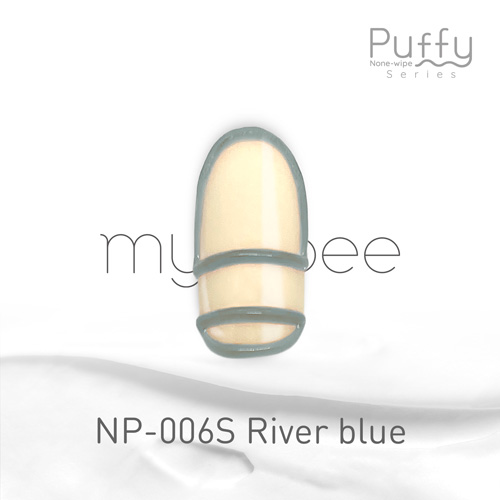 ノンワイプパフィー NP-006S リバーブルー 2.5g