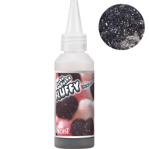 プシュプシュフラッフィー 06 ブラック(グリッター)