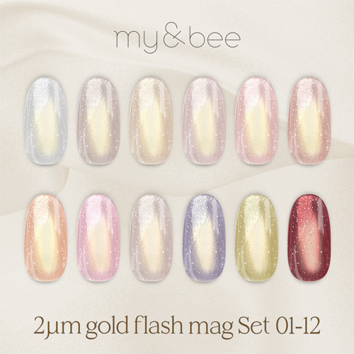 2μmゴールドフラッシュマグセット 01～12