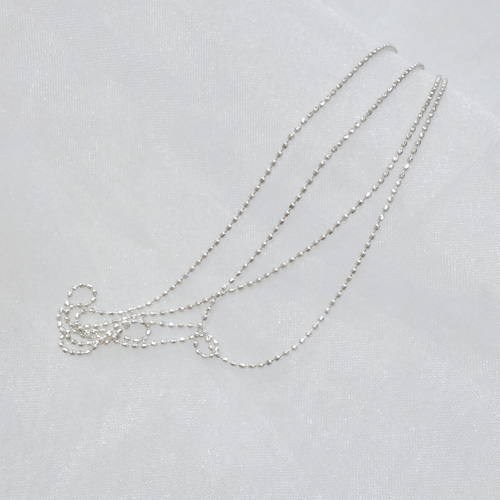 ボールチェーン シルバー 50cm