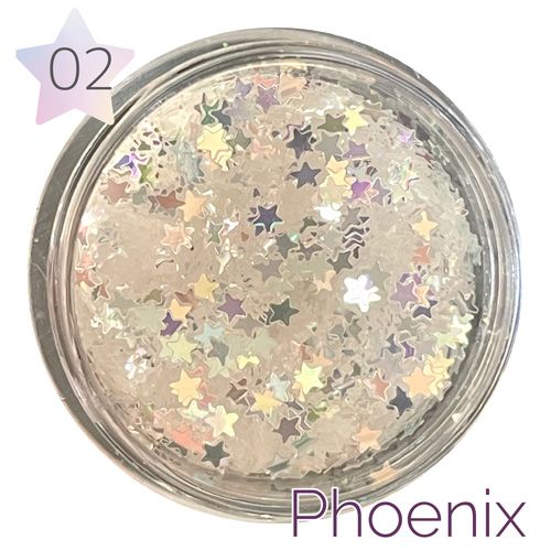 フェニックス PHX-02 ホワイトオーロラスター 2mm