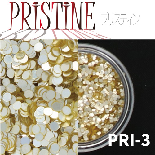 PRISTINE 純銀ホワイトゴールド 1mm PRI-3
