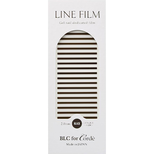 ラインフィルム BLC for Corde OPAQUE(不透明) 2.0mm ブラック