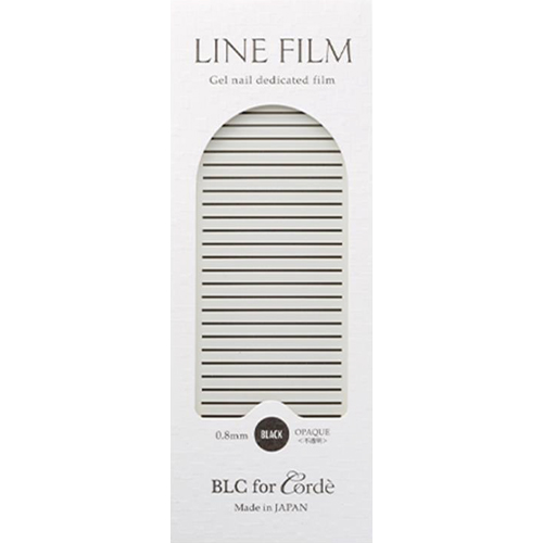 ラインフィルム BLC for Corde OPAQUE(不透明) 0.8mm ブラック