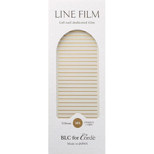 ラインフィルム BLC for Corde OPAQUE(不透明) 0.8mm ゴールド