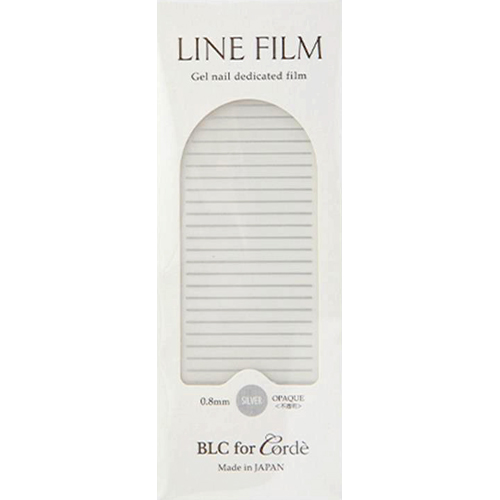 ラインフィルム BLC for Corde OPAQUE(不透明) 0.8mm シルバー