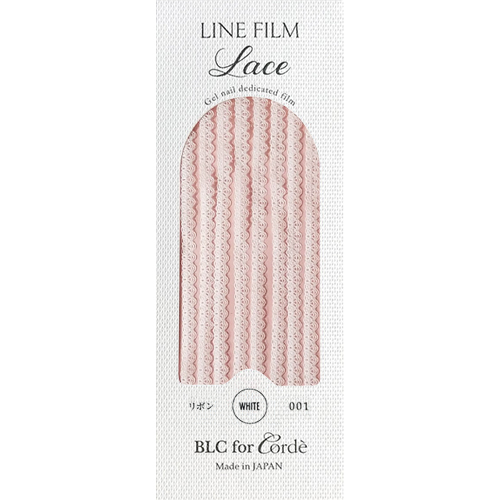ラインフィルム BLC for Corde レース リボン 001 ホワイト