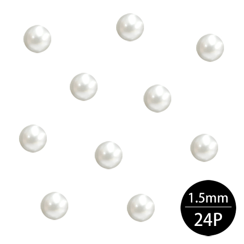 ミニパール ホワイト 1.5mm 24P
