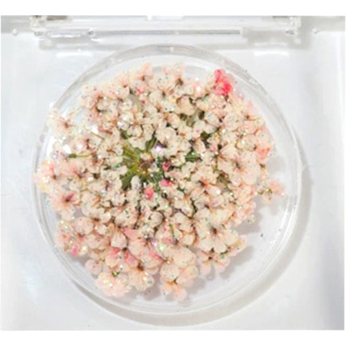 レースフラワー グリッター 4.Glitter Coral Pink