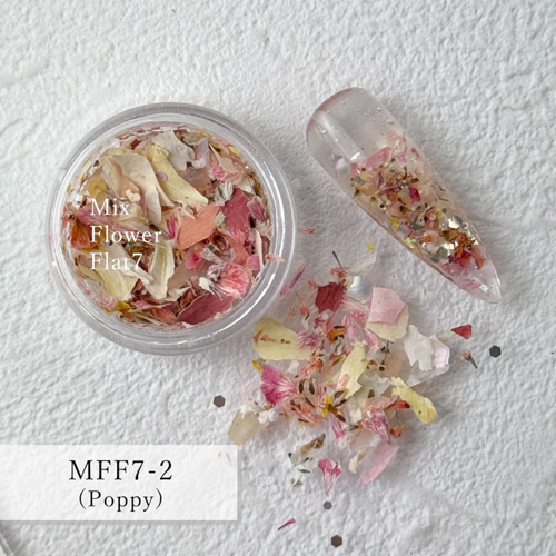 ミックスフラワー フラット7 MFF7-2(Poppy)