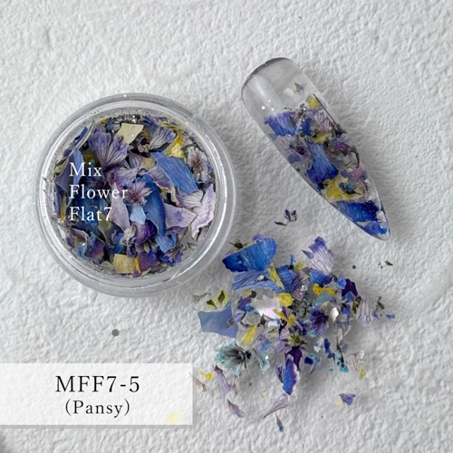 ミックスフラワー フラット7 MFF7-5(Pansy)