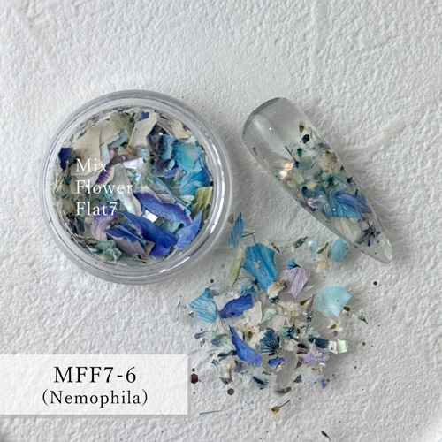 ミックスフラワー フラット7 MFF7-6(Nemophila)