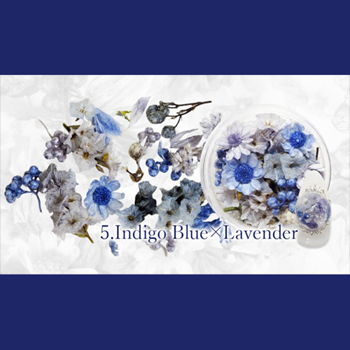 フルレット2 5.Indigo Blue×Lavender
