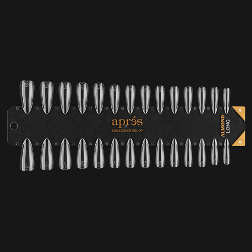 Tip Swatch ナチュラル/スカルプテッド アーモンド(L)
