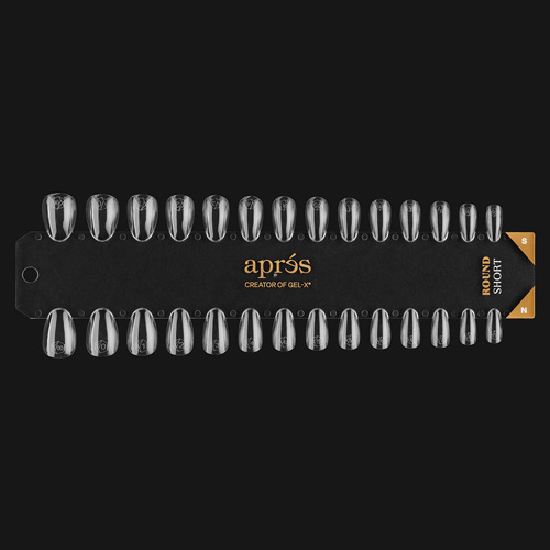 Tip Swatch ナチュラル/スカルプテッド ラウンド(S)