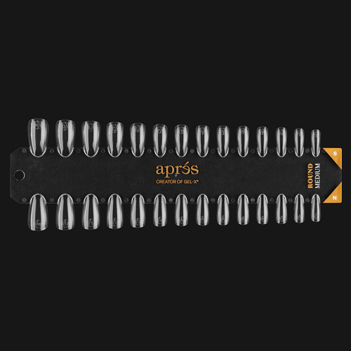 Tip Swatch ナチュラル/スカルプテッド ラウンド(M)